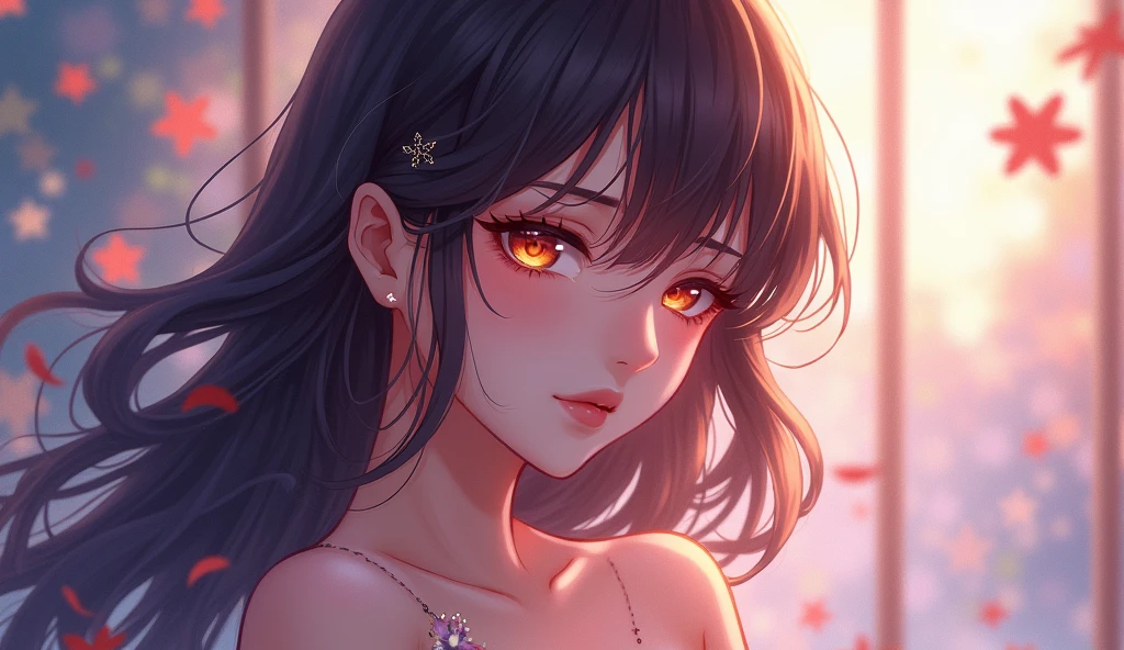 Create a hot anime girl