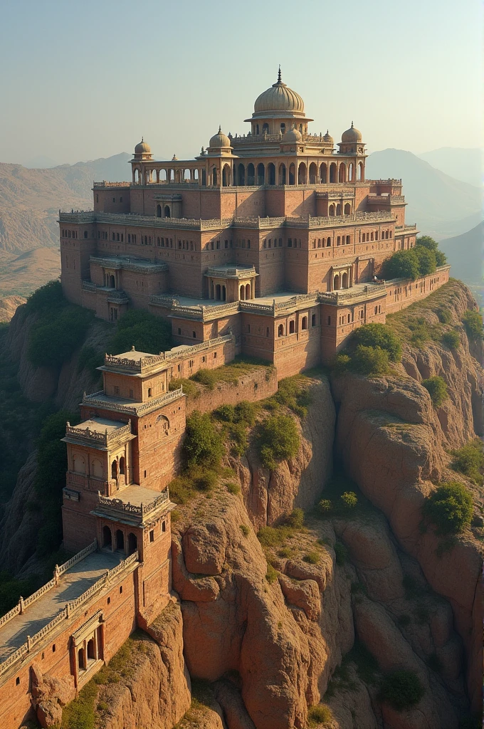 Chithode Fort Chittor fort - SeaArt AI