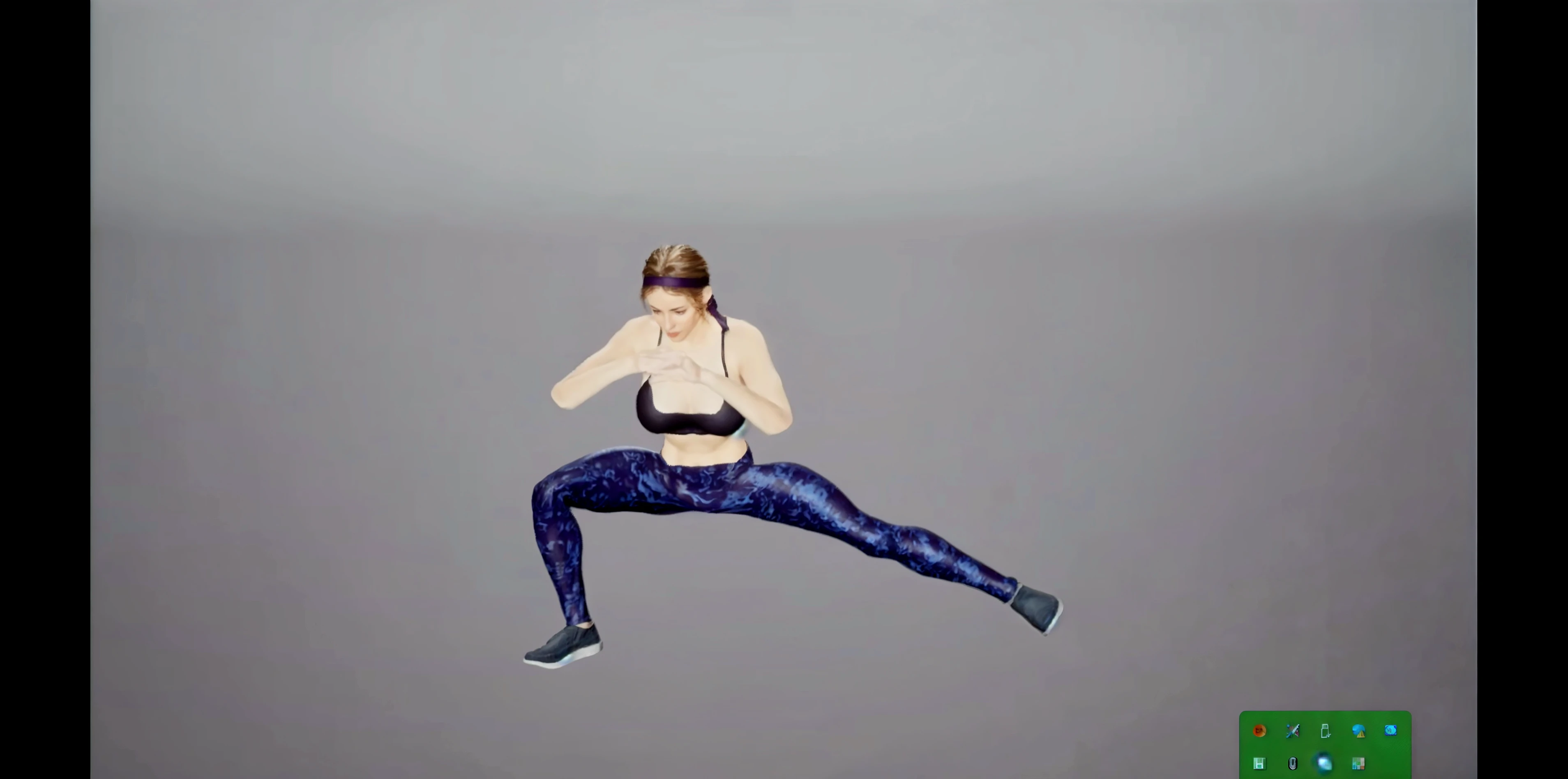 edblstyle, woman performing a jump kick, highly detailed, black background, in motion, dramatic light,
<lora:Enter_Dragon_v2:0.8>