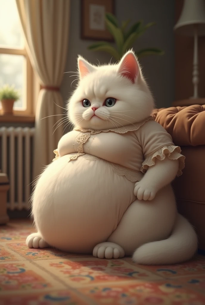 Furry cat extremely big breasts sexy naked