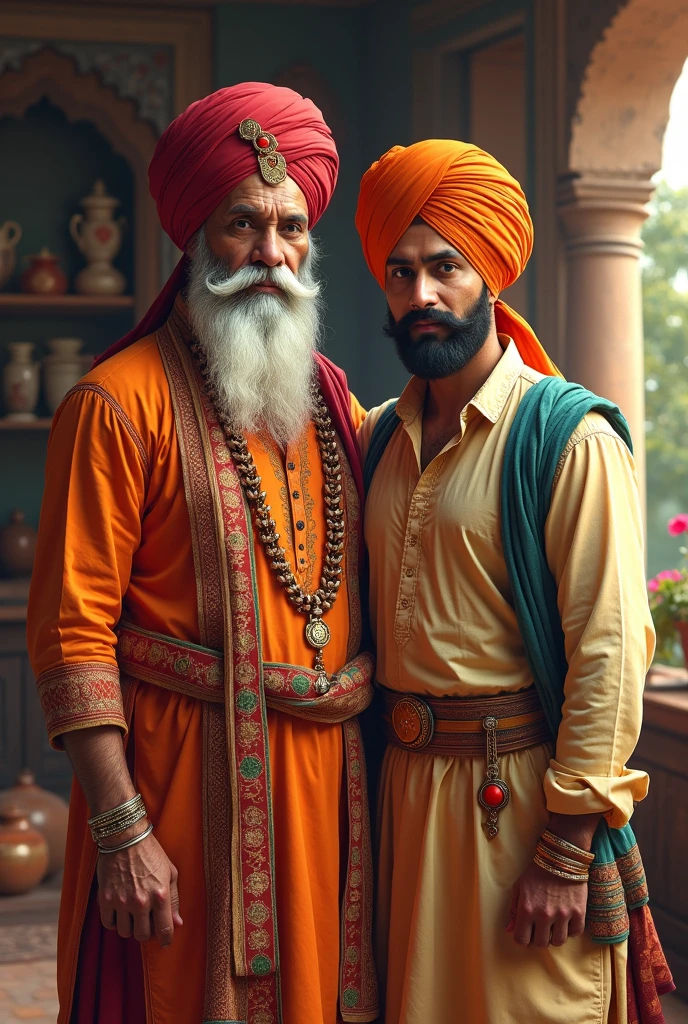Imagine sikh boy in old look
