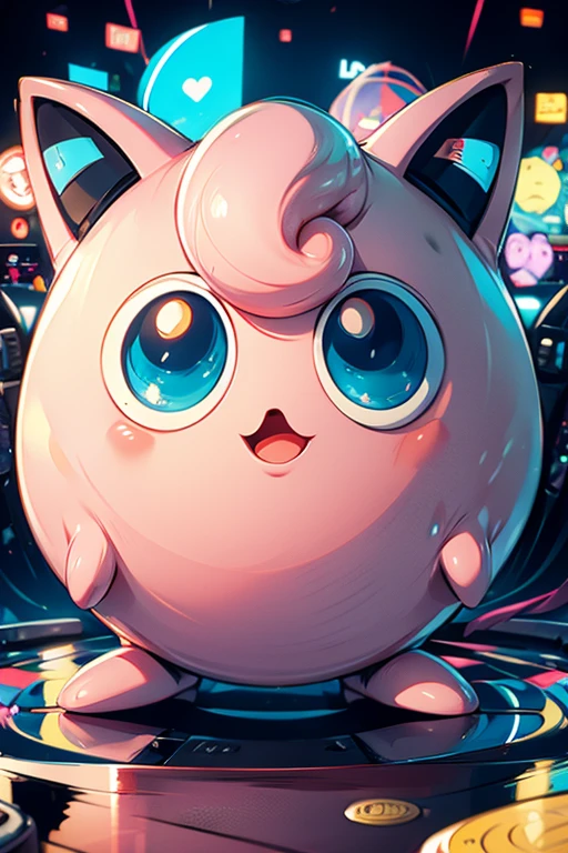 6 plump Pokémons, Jigglypuff 