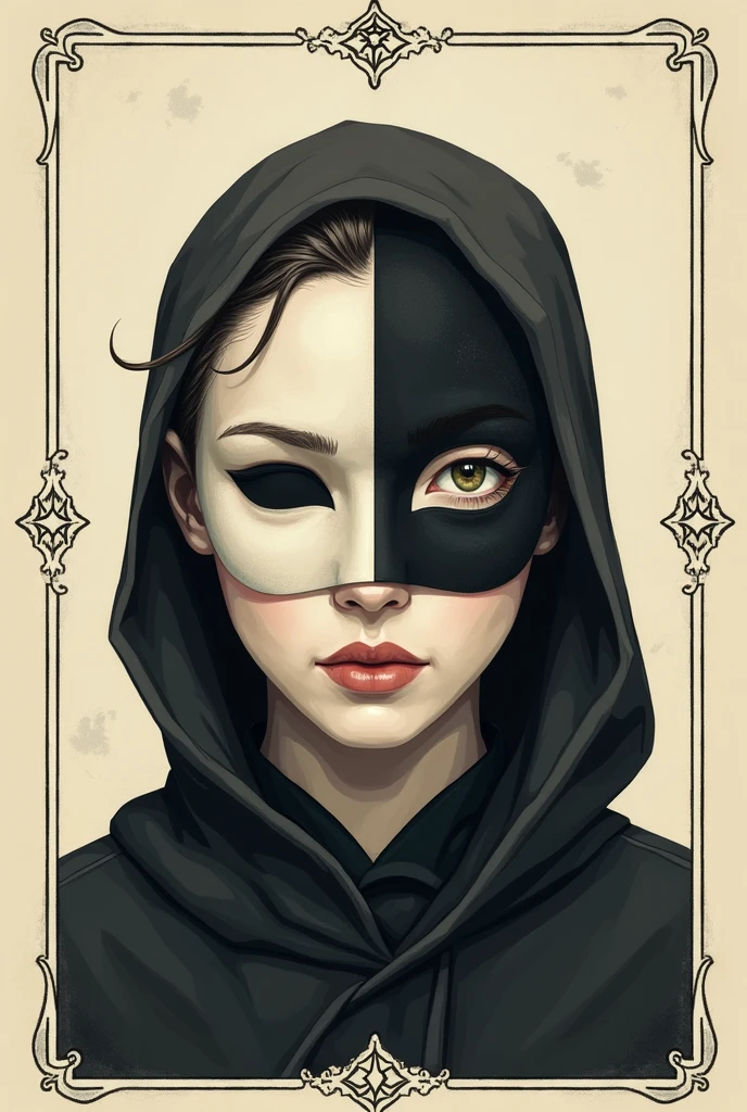 masterpiece, best quality, ultra realistic, hyper-detailed, 8k resolution, RAW photo, (1girl), solo, gorgeous face, perfect body, mature female, 25yo, portrait, maid dress, vintage, sexy, messy hair, (blindfold), cinematic, cinematic light, dark theme