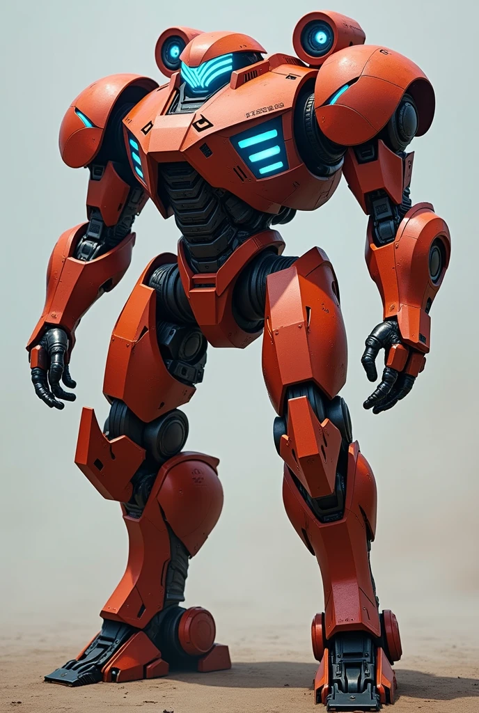Rust Red Mech Detailed Description of the Prometheus Mecha (Rust Red) Physical ...