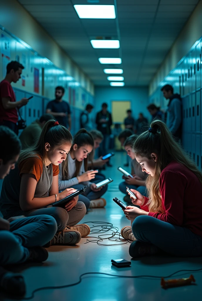 image that has to do with the subject of digital culture in high school