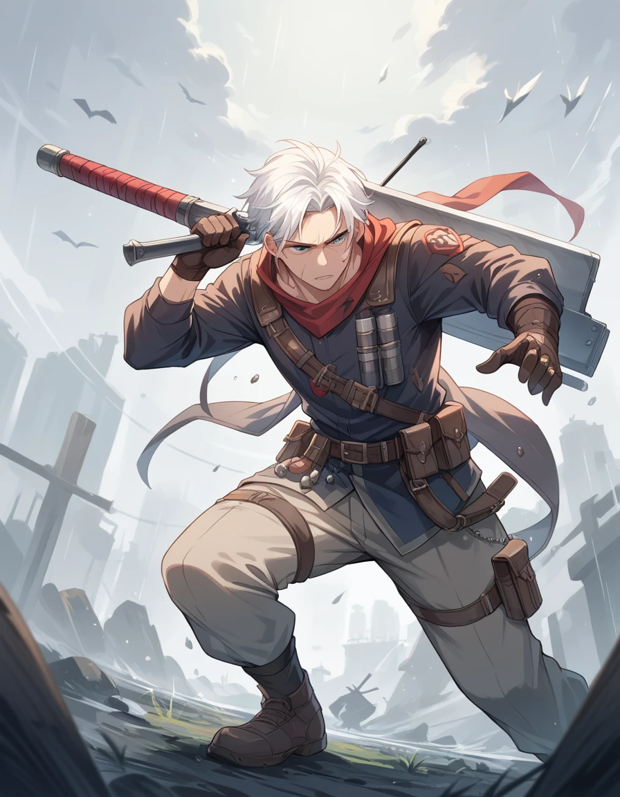 masterpiece, best quality, DarkLinkV4, solo, gloves, 1boy, hat, weapon, male focus, sword, ((blood)), glowing, glowing eyes, <lora:DarkLinkV4-09:0.7>