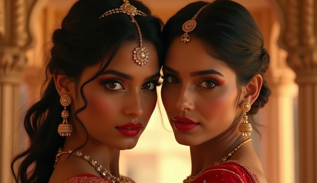 Kriti sanon and kiara advani in saree, selfie, night, without light
