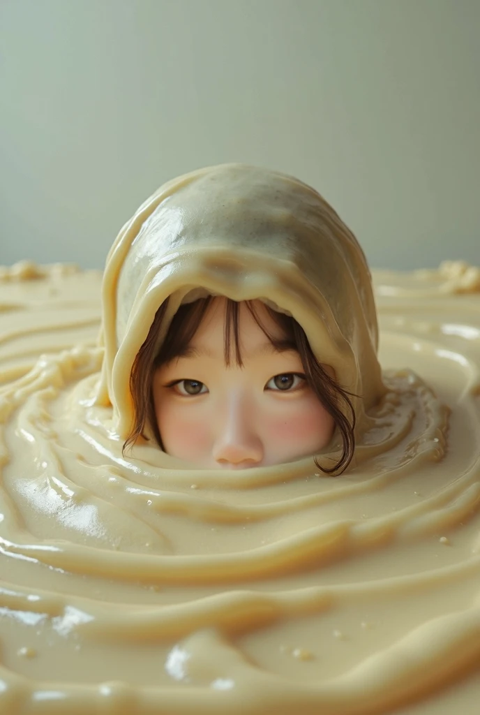 Monika covered in cum on her face 