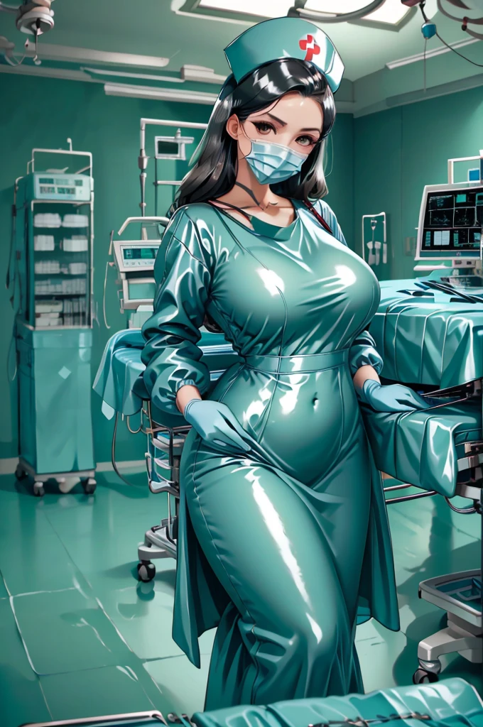 nurse uniform,hospital, latex nurse suit,nurses,busty,elbow gloves,labcoat,black hair woman,red eyes , gigantic ,medical instruments,asian nurse,two nurses,speculum,examination room,oversize ,big ass ,strap on, lay on table ,legs spreaded,giving birth,gyno chair , dentist,Milf,latex,red uniform,oversize breasts,diaper