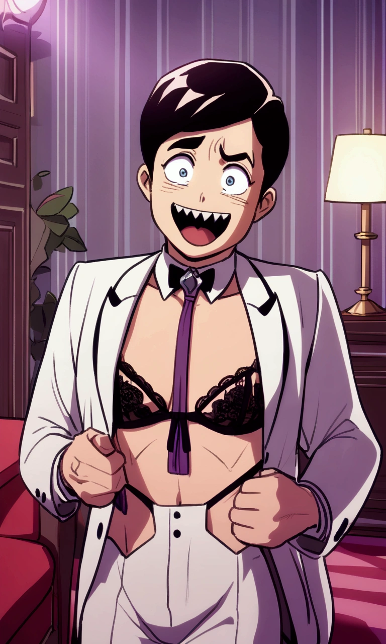 cat,a father(he had been brainwashing by his secondson , crossdressing , bride of his secondson, wear sexy lingerie,has first night sex with his secondson ,He's made to forget all about being a father)
