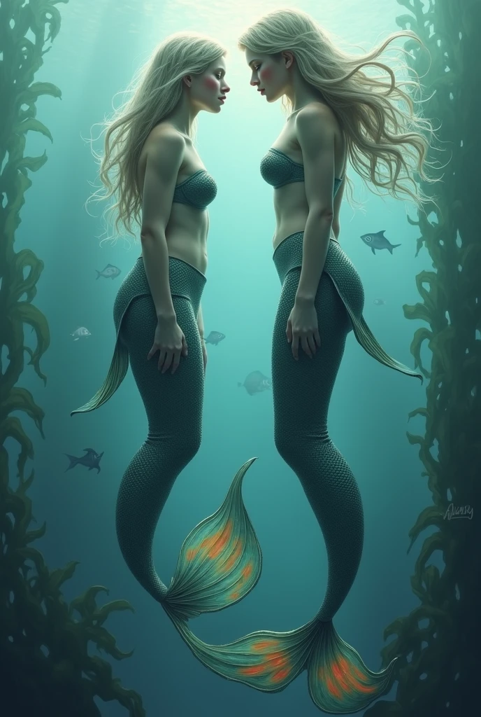 Realistic mermaid