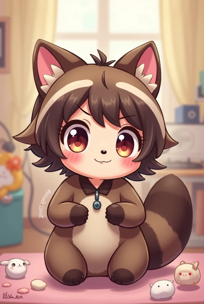 By bigcozyorca, by bebebebebe, by buta99, solo, 1girl,(child :1.6),chibi,(hair, snout), (lol),feline, glasses, abyssinian cat, wavy hair, pink nose, masterpiece, expensive quality, very_expensive_solve, big_file size, full color,(completely nude:1.2),pussy,niplles,(loli kid),