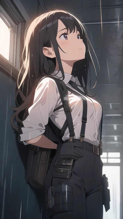 uniform、club room、Baseball club、ponytail、orgasm、Ahegao、blackboard、mechanical、Window Glass、School classroom、Surrounded by men、Side view,Semen in hair,A man's lower body in front of a woman's face、A woman is sitting sideways、On my knees、Kneeling position、