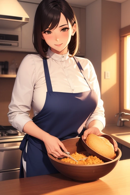 Scarlett Johansson, (masterpiece quality, (masterpiece quality:1.3), realistic, (realistic:1.3), 1girl, (1girl:1.9), solo, (solo:1.9), short hair, brunette, (brunette:1.5), in a bakery, lots of bread in background, wearing college uniform, wearing choker collar, naked breasts, (naked breasts:1.9), midriff, (midriff:1.5), wearing red plaid miniskirt, (red plaid miniskirt:1.5), bare legs, (bare legs:1.5), gigantic breasts, (gigantic breasts:1.5), fat belly, (fat belly:1.2),  ahegao, (ahegao face:1.5), lactating, (lactating:1.5), 