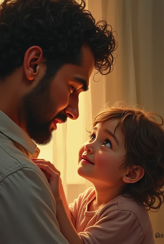 A man with girl 