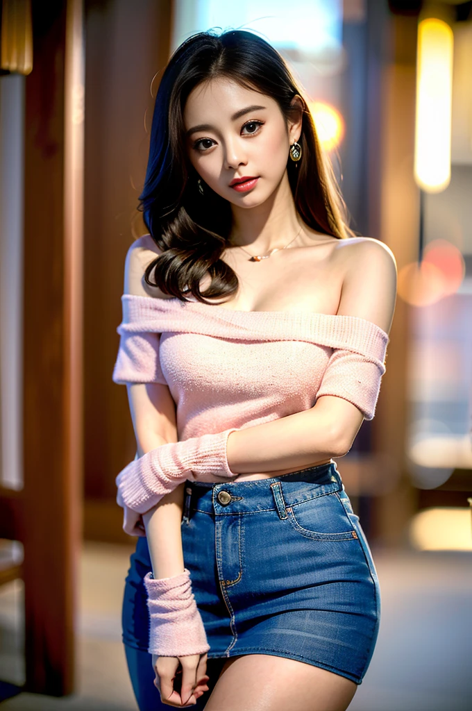 (masterpiece, best quality:1.2), 1girl, solo,(Realistic、Like a photograph、8k, Realistic, RAW Photos, Best image quality: 1.4), Single-lens reflex camera、RAW Photos, highest quality, Realistic, Very detailed CG Unity 8k , Written boundary depth, Cinematic Light, Lens flare, Ray Tracing, Realistic background、(full body)