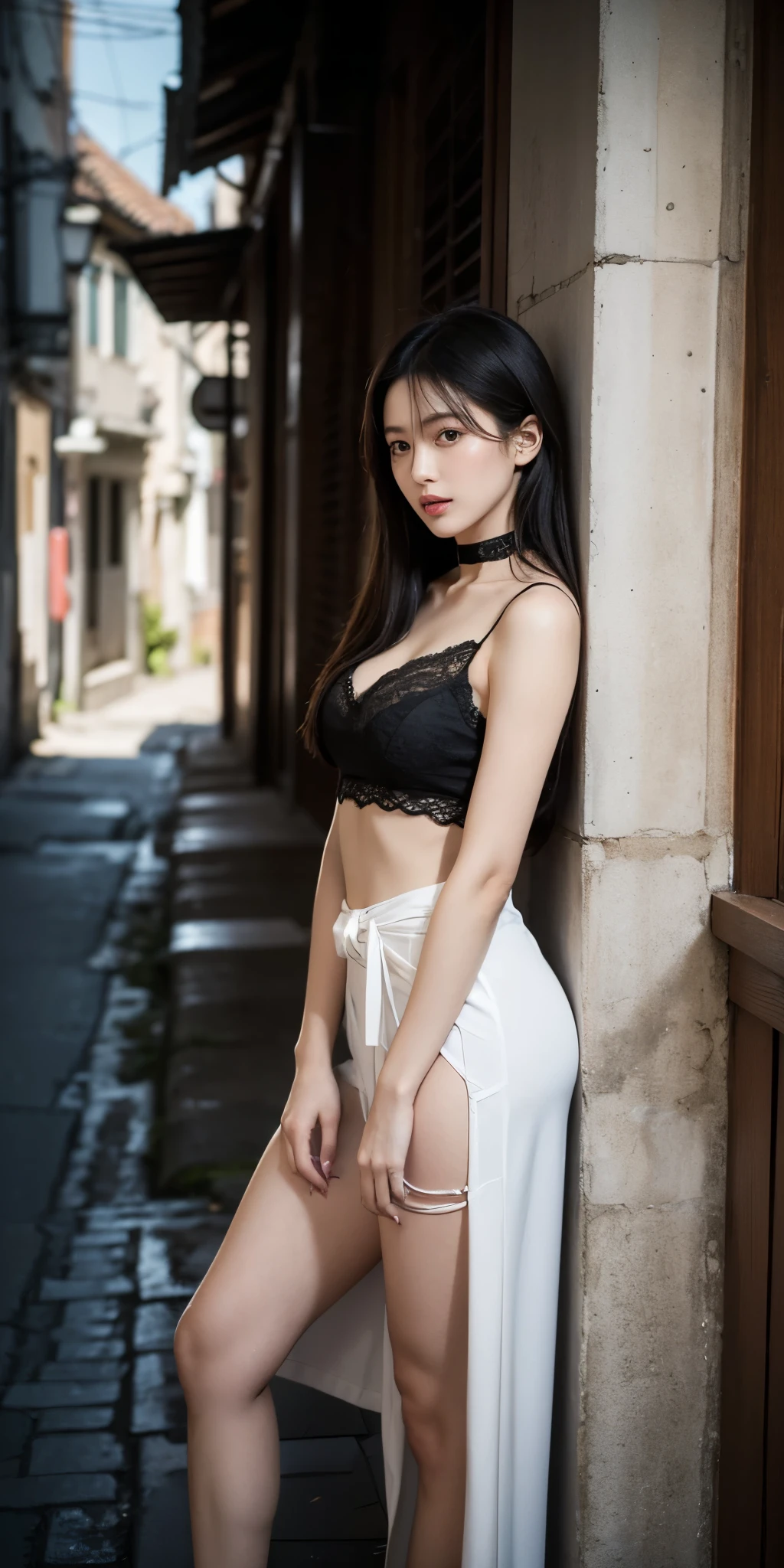 ((Very cute 1 girl、Seductive smile:1.2、White silk extreme microstring、Wearing black silk panties、In a beautiful park、Low range))、(White mini skirt、Bare shoulder、sideboob barbosa、cleavage:1.3)、(8K、RAW shooting、Highest quality、 ​masterpiece: 1.45)、a picture、rainy day、natta、Beautiful night view、Will、highrise buildings、profetional lighting、Dark gray background、Background blur、photon maping、Radio City、 physically-based renderingt、lush detail、(((Beautiful breasts:1.3)))、(realisitic、Photorealsitic: 1.37)、posterior view、Clean buttocks、((FULL BODYSHOT))、(highlydetailed skin:1.2)、(Pubic hair shows through:1.5)、(Chest exposed:1.5)、 (Exposed back:1.5)、(exposed shoulder:1.1)、(Exposed crotch:1.5)、(beautidful eyes、Double eyelids、realisticlying、extreme light and shadows、Shiny hair、Gradient brown hair、white  hair、short  curly hair、girl with、Short、dishevled hair、Fine clavicle、de pele branca、Soft breasts and beautiful abs、Clean buttocks)、(From Back Style、cute butt、half-opened mouth:1.3)、Turned、Poses variadas、hyperdetailed face、A detailed eye、((No closeup))、((hard breathing))、(beauitful face:1.2)、(perfectly proportions:1.2)、(Long feet:1.2)、(Smaller chest:1.3)、(Detailed female pubic shape is clearly visible:1.5)、(witheout panties:1.2)、public indecency、(Increased Skin Texture Beauty:1.1)、((From a back angle shot))。