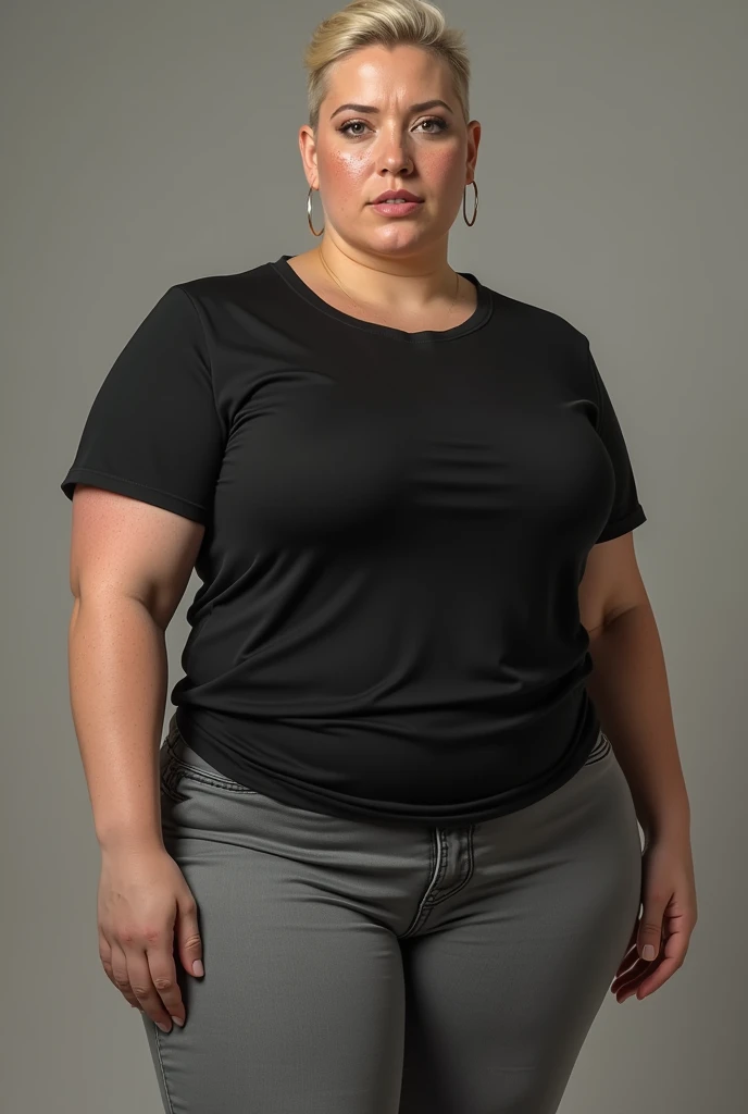 Light iceberg colour TSHIRT plus size hot women