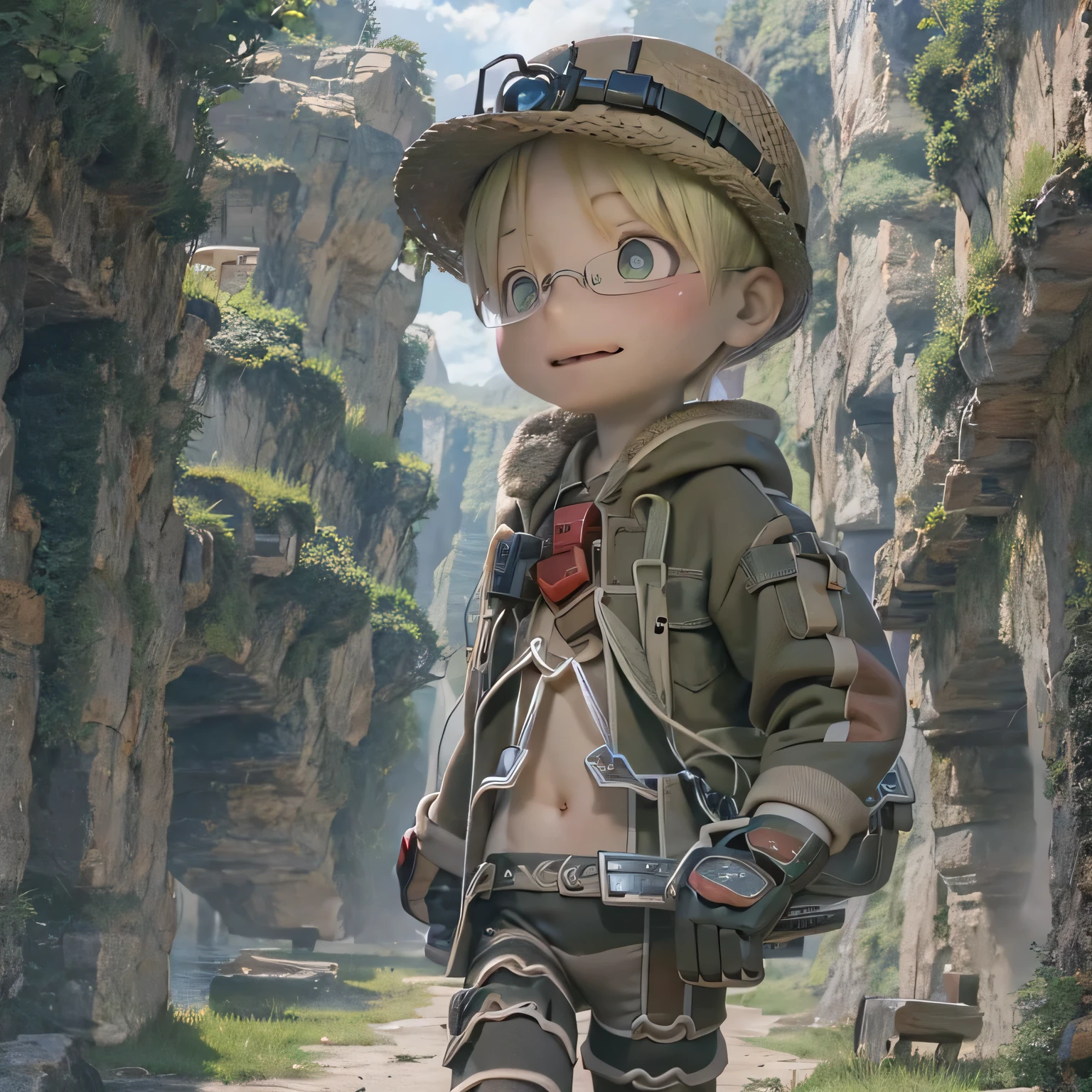 ,Rico,Made in Abyss,Walking through Blackrim Town
