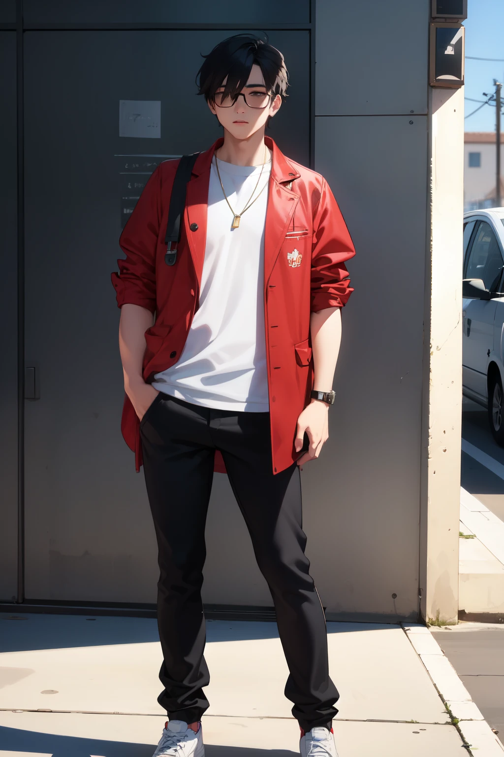 male people、a cool
