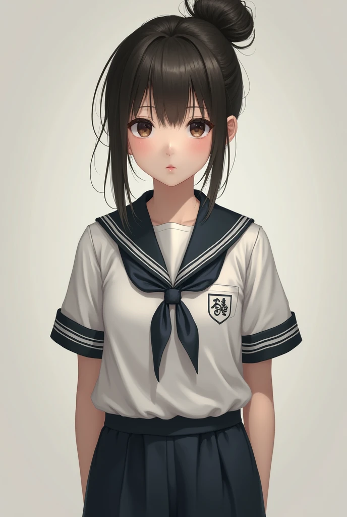 18 year old girl, in sexy schoolgirl uniform