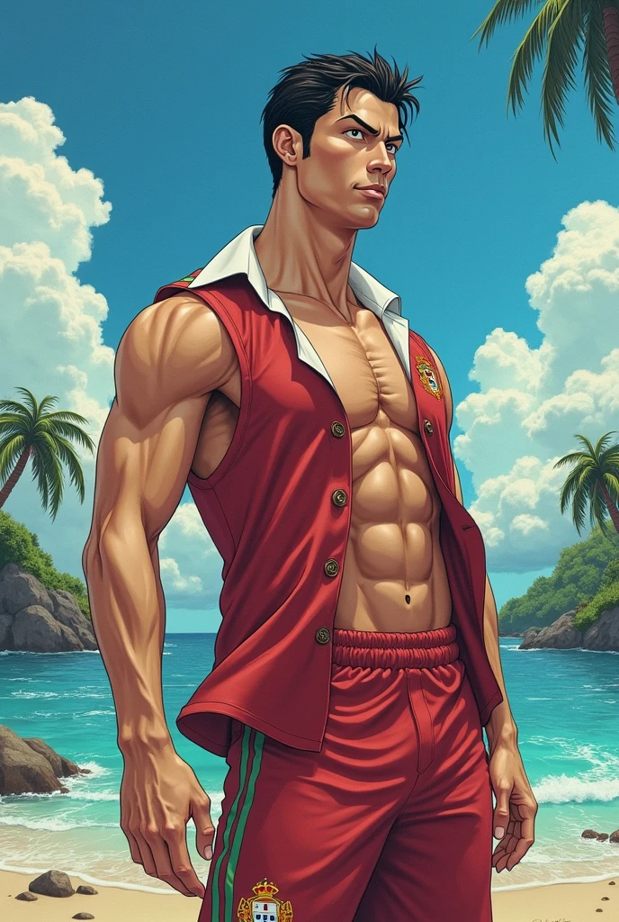 A muscular man of the male god level，Fit and fit，Incredibly sexy，Swimwear shows off your figure，Hormonal scent