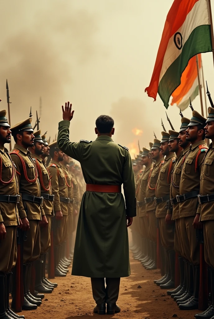 people vs dictator team face to face right and left side two group cruel moment in the field