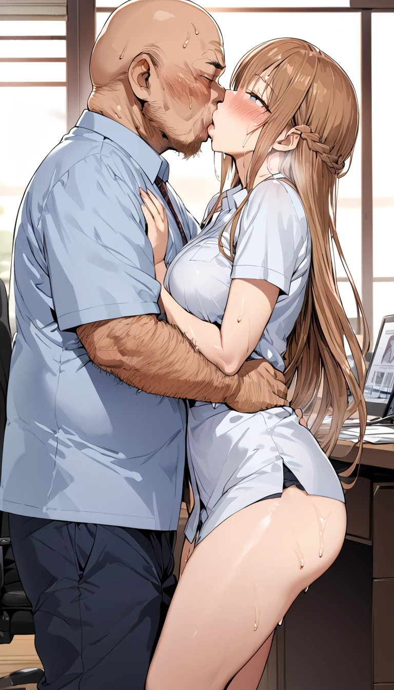 01 beautiful Japanese woman aged 20, having sex with a 30 year old man, in a library, top quality picture, best resolution