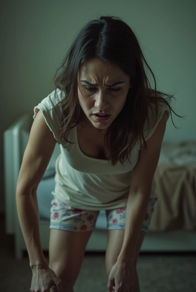 Girl farting
