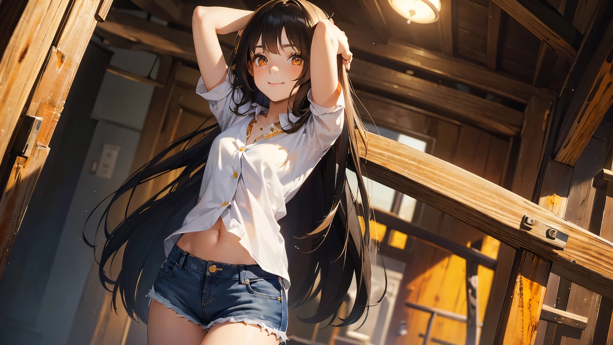 (8k, definition image, various compositions, various pose, angle from below, medium shot, looking away, like a movie perspective, draw the face precisely, position her off center, very well-groomed face, only one subject, drooping eyes, realistic skin), downtown area, adult woman is inside the coffee shop, look at her from outside the window, (wearing under wear, open her knees, the wind blows up the skirt, put on a jacket, panties are visible, bra is slightly visible), various color hair, shy smile, long skirt, she has a bag,