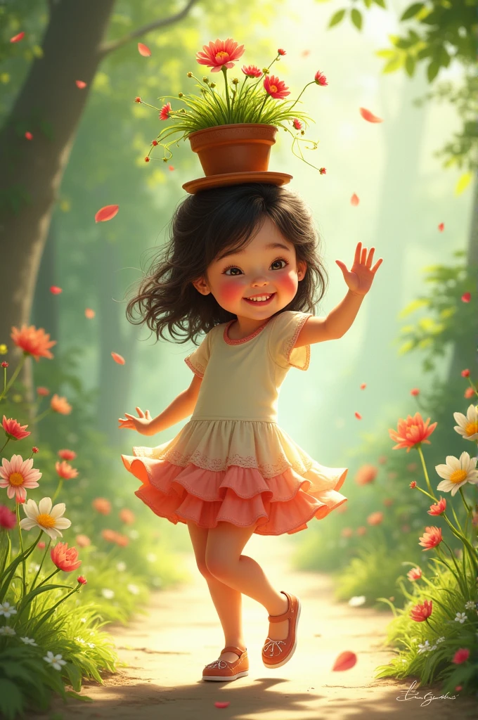 child planted seeds, and soon, blooms burst forth. Summer sunshine warmed her skin, and Emma laughed with children playing in the sprinklers. As autumn returned, Emma savored the cozy atmosphere, knowing each season brought its own beauty and wonder."