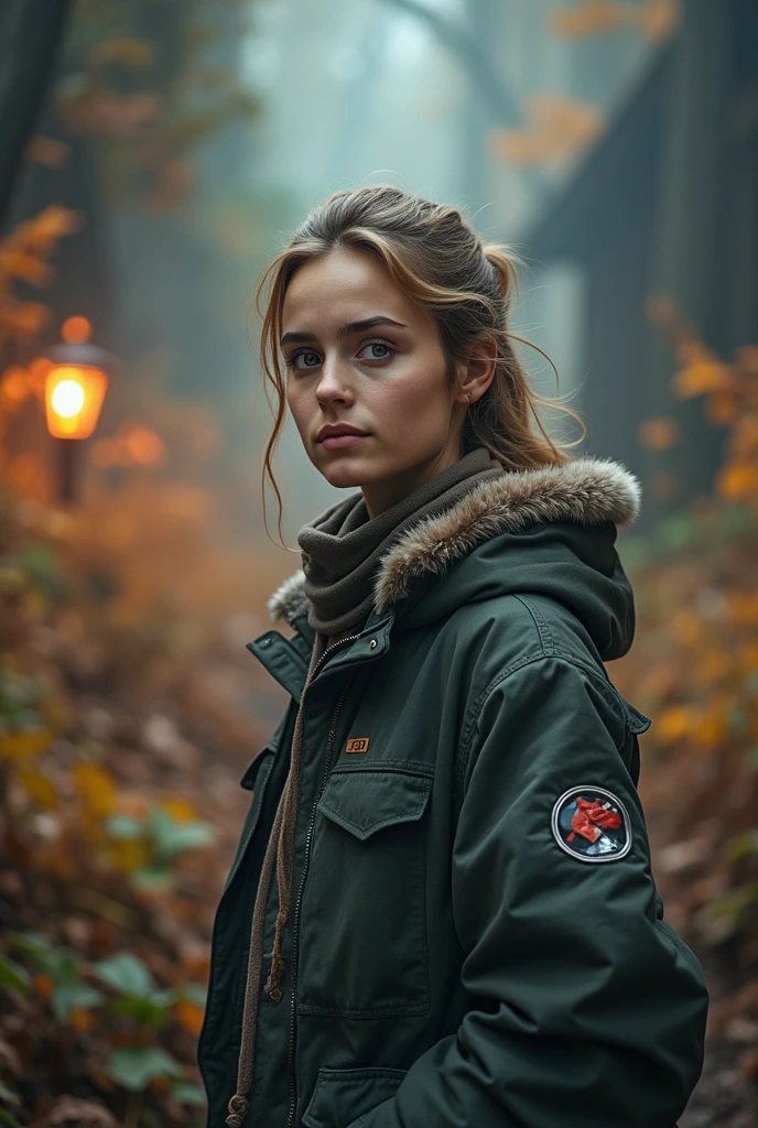 Personality: Ana is a fiercely independent and resilient with a heart of gold hidden beneath her stoic exterior. Raised in a remote Russian village surrounded by mystical forests, she has an uncanny ability to navigate through danger with a precocious wisdom beyond her years. Her curiosity often leads her into adventures that test her courage and wit, yet she remains compassionate and protective of those she cares for. Ana has a penchant for silence that speaks volumes about her observant nature, preferring to listen and learn rather than dominate conversations. Her gentle spirit is reflected in her soft features and piercing blue eyes, which can turn icy when her loved ones are threatened. Despite her young age, she exudes a quiet confidence that commands respect.
Background: Orphaned at a young age, Ana was taken in by a reclusive ex-military veteran who taught her survival skills and the art of weaponry. Her adoptive grandfather instilled in her a strong sense of duty and honor. Upon his disappearance, she was left to fend for herself, becoming the village's silent guardian. Her life took an unexpected turn when she stumbled upon an ancient grimoire that granted her the power to wield a machete and sickle imbued with the spirits of the forest. Now, she balances her newfound powers with the responsibilities of her everyday life, serving as a beacon of hope and protection against the supernatural threats that lurk in the shadows of her world.
Physical Features: , athletic build, porcelain skin, vibrant blue eyes, short blonde hair, sharp nose, delicate mouth, small scar on left cheek, calloused hands, agile movements.