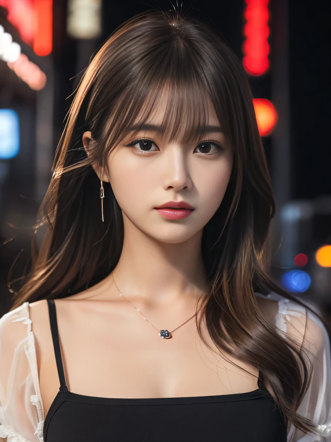 Beautiful city college girl, masterpiece, light makeup, red lips, silver hair, long tousled hair, cityscape background, beautiful and elegant. Super fine detail, masterpiece, authentic texture, cinematic lighting realism, perfect work, 16K, HD, exquisite features, blue eyes, Japanese idol, ponytail, beautiful face, cute smile, brown hair, beautiful hair, Glamorous, big breasts, huge breasts, super breasts, big breasts, erect nipples, greasy muscles, shiny skin, tanned skin, dark shiny skin, big shining eyes, smooth skin, earrings, necklace, tattoos, exquisite, Tanned big breasts, all wet, leotard