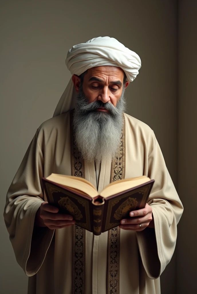 Baba with Quran in hand