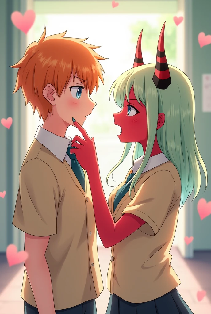 tetomesmerizer, kasane teto, striped shirt, yellow gloves, black necktie, suspenders, red pants, hat, :o, sad eyebrows, missionary, ???, vaginal, 1girl, 1boy, ?????, lying, uncensored, mall
