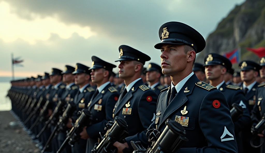 Tri-service honor guard