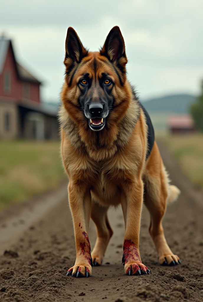 Female german shepherd vore