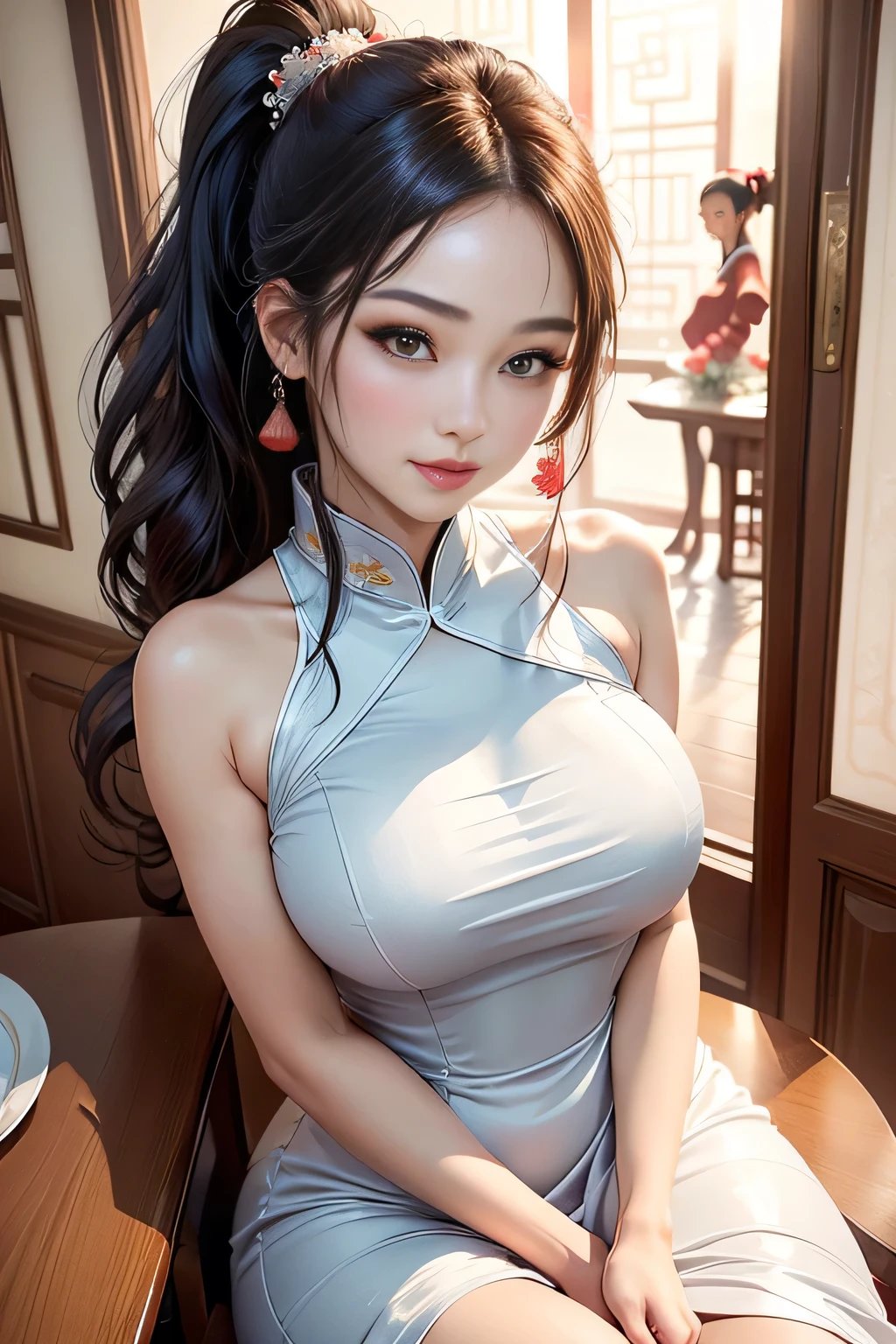 random office lady fashion,(Thin type),(big breasts),(random pose),(random hairstyle),(best image quality,(8K), Super realistic, 最high quality, high quality, High resolution, high qualityな質感, high detail, beautiful, Detailed, Highly detailed CG, Detailedテクスチャー, realistic facial expression, masterpiece, before, dynamic, bold)