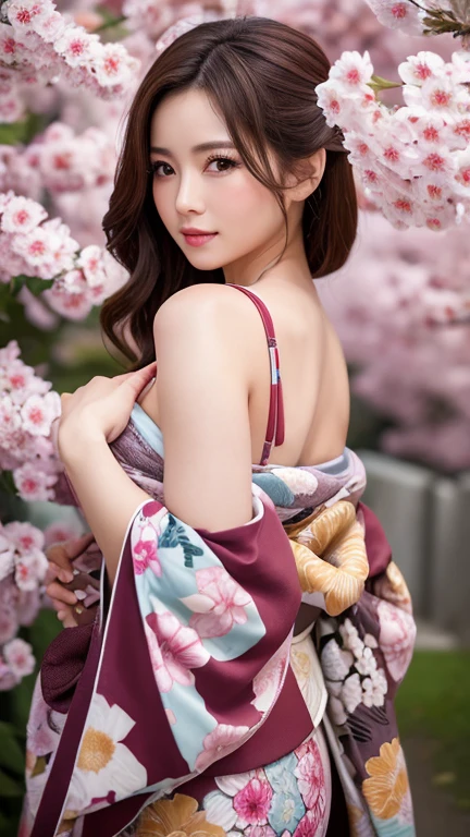 (8k、top-quality、masterpiece:1.2)、(realisitic、Photorealsitic:1.37)、ultra-detailliert、top-quality、超A high resolution、professionally lit、(Hot Spring Background:1.5)、depth of fields、Focusing、Good composition、1人、(full bodyesbian:1.4)、(Keep your mouth shut)、Beautiful eyes、the pose、Constriction、(Erotic white bikini:1.5)、soft breasts、a smile、(Exposed cleavage:1.4)、A dark-haired、Unkempt hair、Very short hair fluttering in the wind、、Mature mature young woman、Sareme、very very kawaii、((Detailed skin))