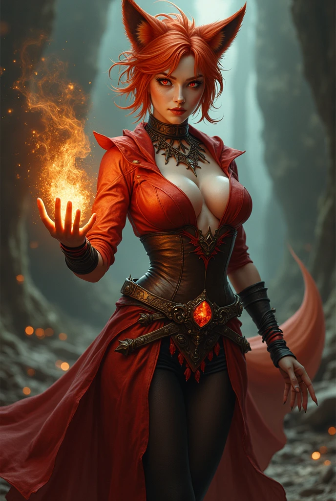 Supervillain Queen Carnage, highly detailed, vibrant appearance, creative behavior, imaginative, , spontaneous, small breasts, sexi, revealing, naked breasts, highest quality, skin texture, intricate details, (cinematic lighting), RAW photo, 8k, masterpiece,best quality,ultra-detailed,very detailed illustrations,extremely detailed,intricate details,highres,super complex details,extremely detailed 8k cg wallpaper