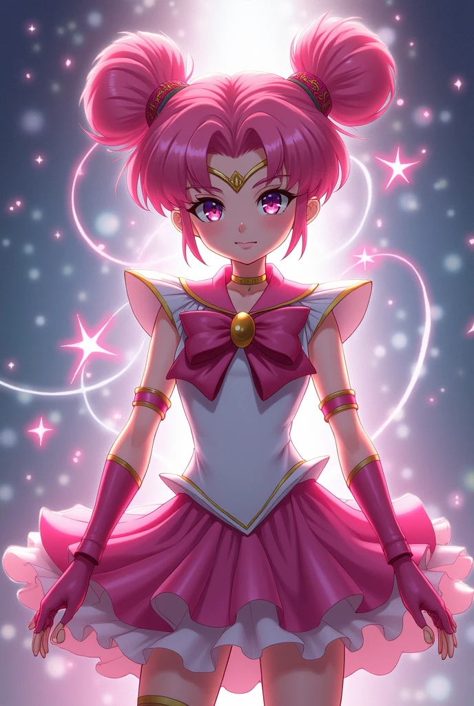 masterpiece, highest quality, One girl, Magical girl, detailed Magical girl costume, Pretty Cure, Guardian of the Stars, Card Captor Sakura, Magical girlマギ・マドケス, Sailor Moon, Colorful gemstones, crystallization, Shine, Bright colors