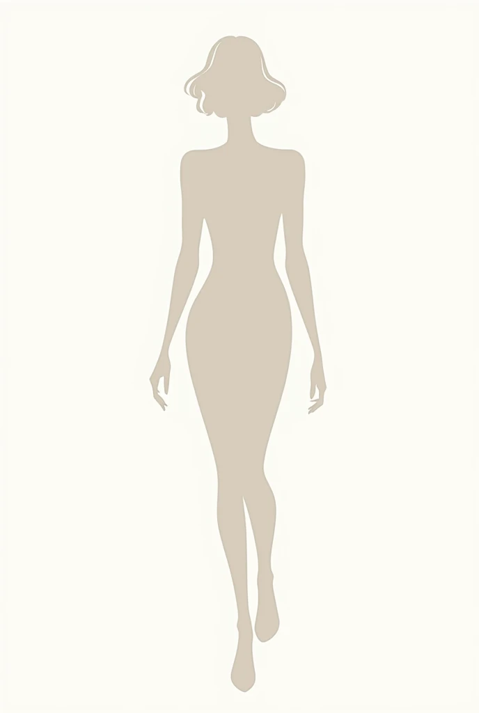 Naked from front