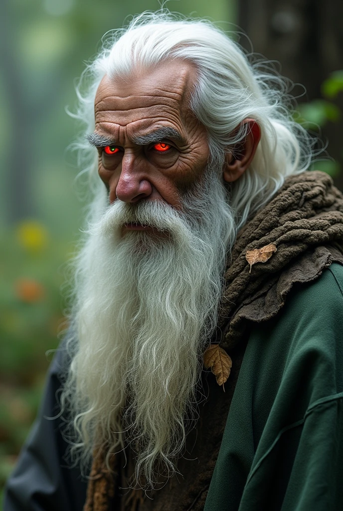 Talude has the appearance of a frail old man, the standard image of an old wizard - except for the eyes. In certain situations, seem to glow with an intense expression, sparking an energy more powerful than any living being in this world. RPG 3D