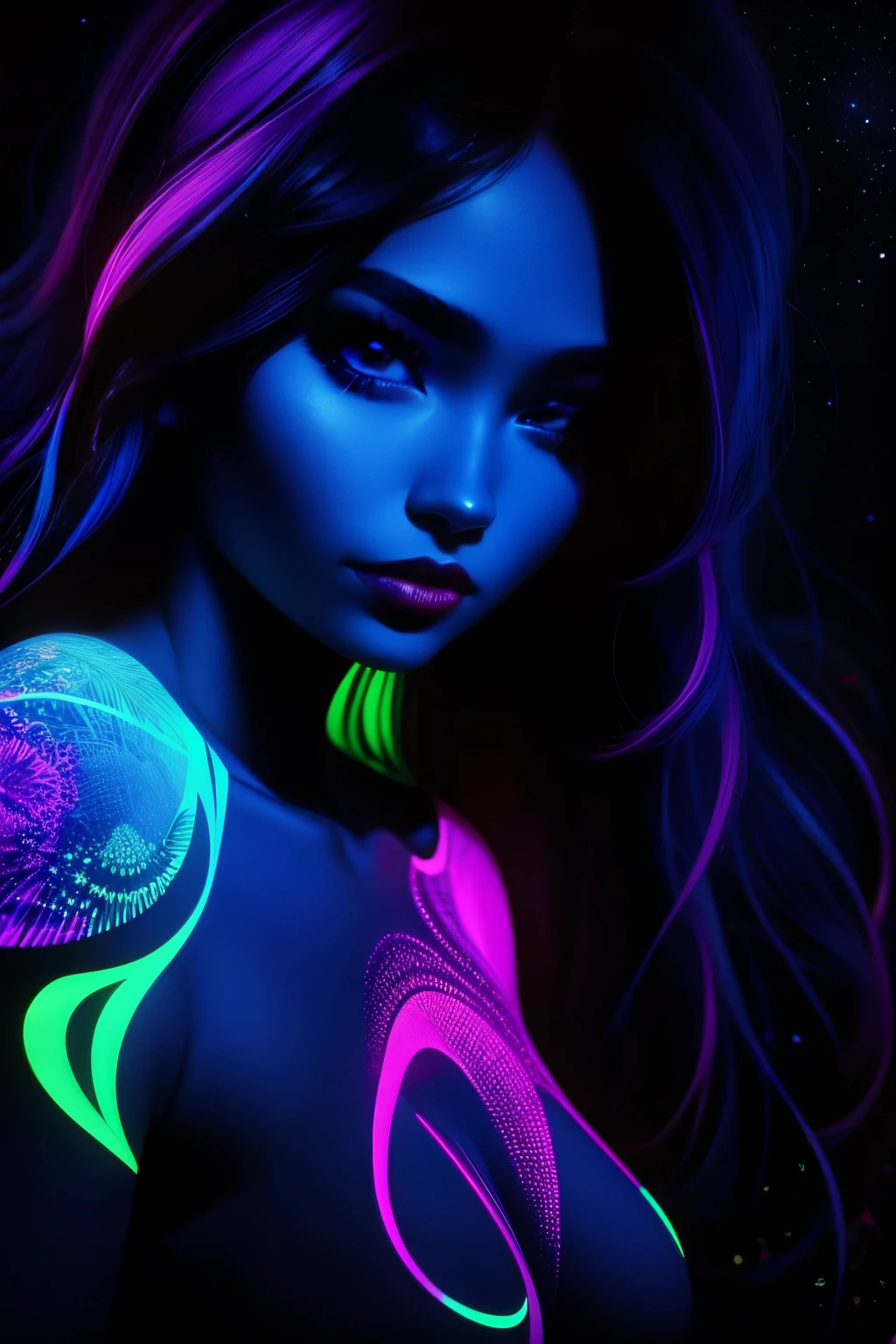 One girl,Black Light