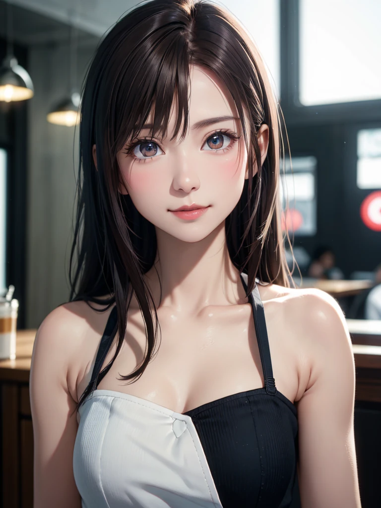 masterpiece, best quality, very detailed, high resolution, expensive resolution, high resolution, 4K, 8k, Unity 8k wallpaper, highly detailed CG, masterpiece, 2D, 3D, beautiful details, depth, fine texture, best quality: 1.3, perfectly focused, crispy skin, he,
Very cute anime girl, two girls who are employees of a night bar, sexy dress, big breasts, expensive pink medium long hair and brown short hair, two girls, night bar, mole under eye, looking at the viewer, expensive, blush, mole, lips parted,, heart, pink eyes, choker