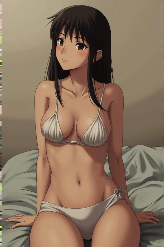 Beautiful blush on shy