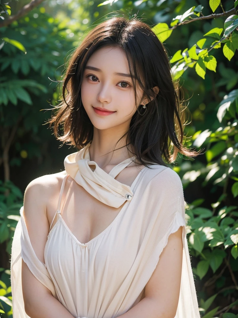 (8K, ultra high resolution, best quality, muste piece:1.2),(26 years old:1.2)、(A big smile)、(look away)、8K、Japanese girl RAW portrait、ultra high resolution、highest quality、 (huge breasts, There is a cleavage in the chest:1.5),(Sleeveless knitted dress:1.5)、(from below:1.2)、Walk、support your chest with your hands、(Panchira:1.2)、(In town:1.4) BREAK is (natural skin texture、detailed skin、hyper realism、super sharpness)、intricate details、Depth of the bounds written、Gravure idol、actress model pose、 Lady、、long black hair、Rear view、beautiful butt、plump breasts、((masterpiece、highest quality、High definition))、(1 girl)、(photorealistic:1.4)、solo、close your mouth、A happy smile、Smile happily、pretty black hair、Big eyes、clear double eyelids、Lashes、stick out ears、long neck、absolute area、beautiful clavicle、perfect face、Tears mole、mole on chest、bangs、きれいなbangs、thin lips、fair skin、big breasts、small face、smaller face、Draw all the heads、Staring at the camera slightly upwards、(look at the viewer、Highlights in the eyes、light brown eyes、lip gloss chest bulge、squat、white boots、