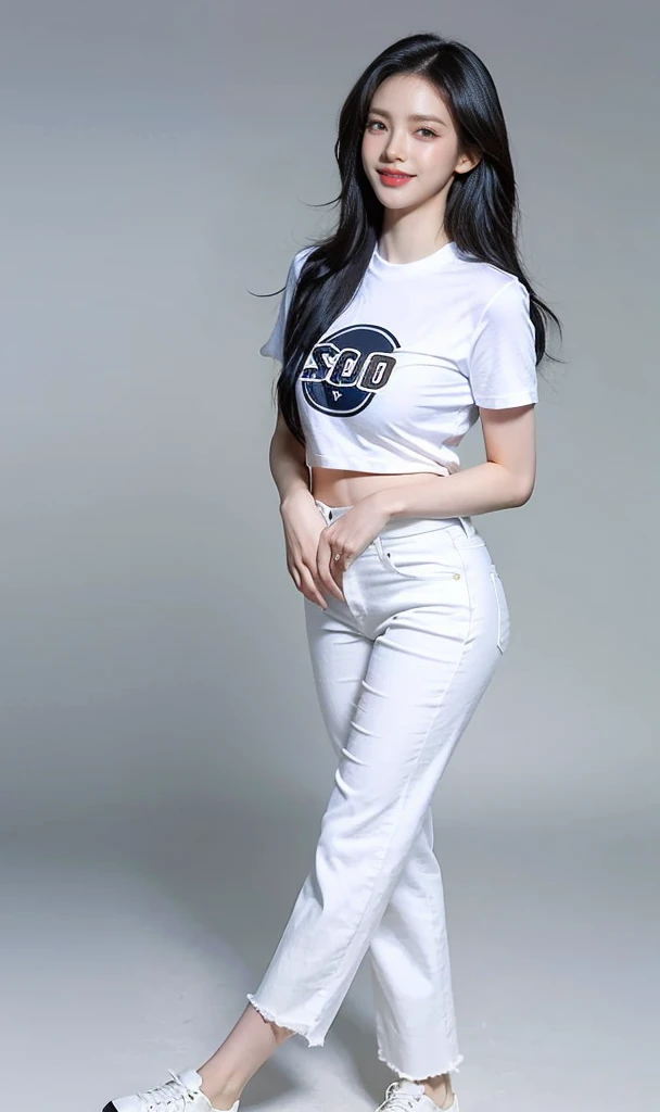 ulzzang-6500-v1.1,(raw photo:1.2), (photorealistic:1.4), beautiful detailed girl, very detailed eyes and face, beautiful detailed eyes, ridiculous, incredibly ridiculous, huge file size, super detailed, high resolution, very detailed, best quality, masterpiece, ((t-shirt)), illustration, very detailed, CG, unified, 8k wallpaper, amazing, fine details, masterpiece, Best quality, very detailed CG unified 8k wallpaper, face light, movie lighting, 1girl, 16 years old, long white hair, side split, (big breasts), (no panties)), (with glasses), (dynamic pose), (sexy pose), ((camel toe))), (half), ((pantyhose)), ((black hip skirt)), (bent knees)))))