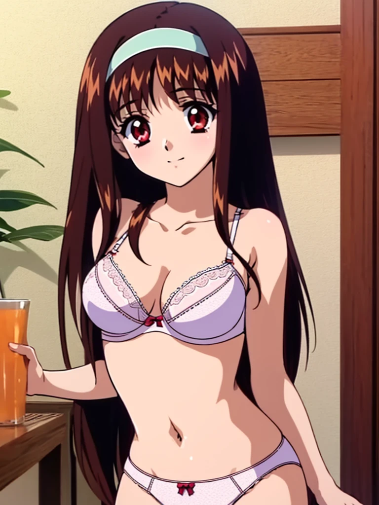 cream_ami, 1girl, brown eyes, brown hair, black hair, long hair, masterpiece,(masterpiece), (high quality), (ultra-detailed), 1girl, small breasts.nfsw,pussy,camisole, ,spread legs,vaginal,sex, naughty face, sunlight,hotel room , selfie, crotch grab