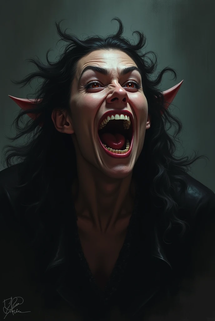 A HAUNTING SCENE OF A DEMONIC POSSESSION